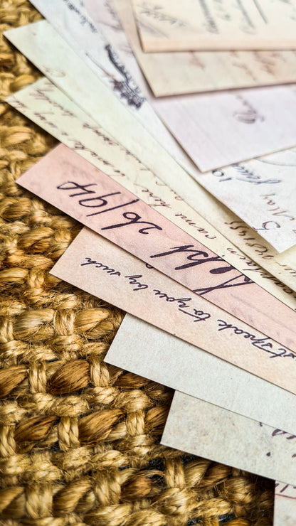 A5 Vintage Patterned Paper Packs (15 pieces)-A5 Patterned Papers Journaling Flowerpedia Floral Vintage Signage Vintage Ledger Broadsheets 15-pack-Rachel The Turtle Journal