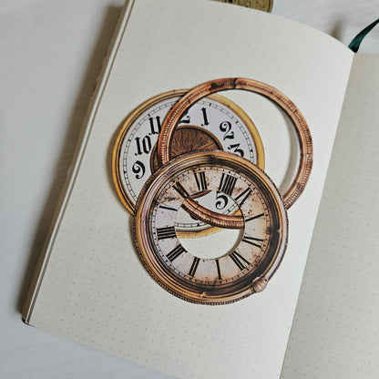 Moments In Time Cardstock Embellishment Set-Rachel The Turtle Journal