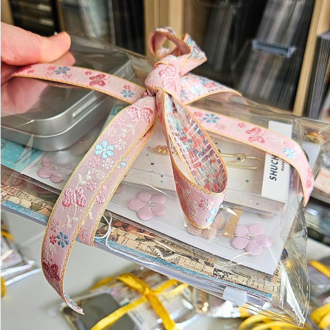 Beginner Junk Journaling Papercraft Mystery Box (80 piece) + BONUS-Rachel The Turtle Journal