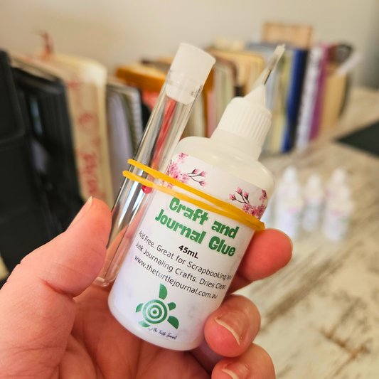 Craft & Journal Glue - Super Fine Tip (45ml)-Rachel The Turtle Journal