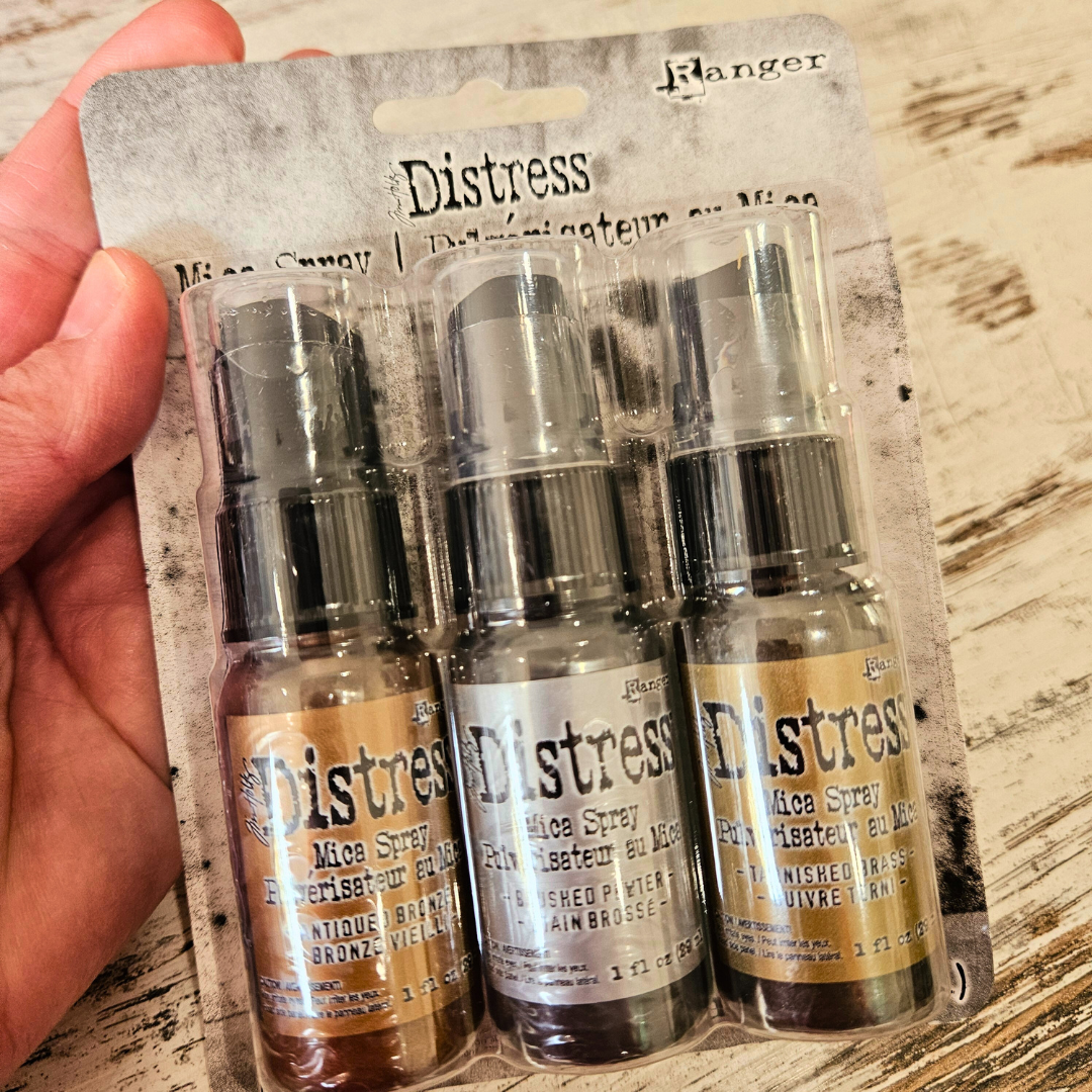 Tim Holtz Distress Mica Sprays - 3 Pack (29mL Bottles)-Rachel The Turtle Journal
