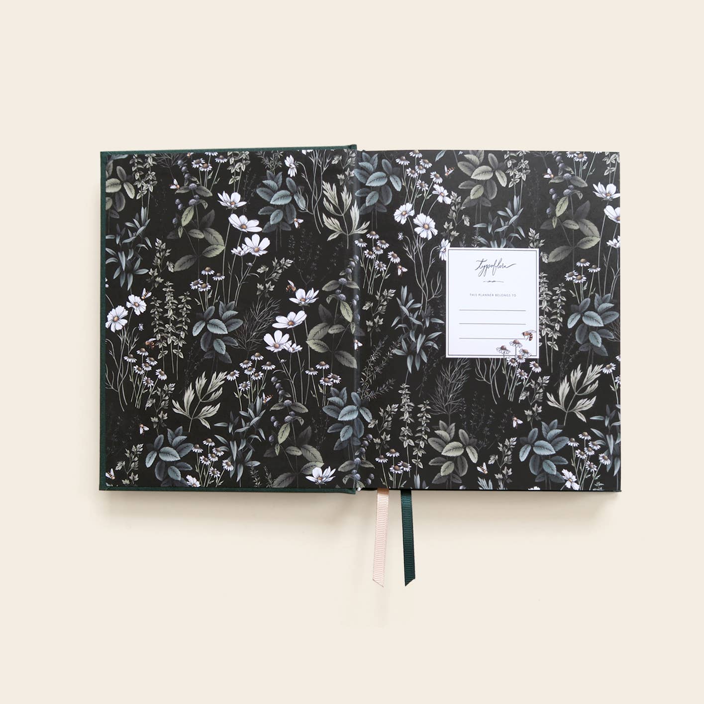 B5 Grow Garden Planner: Forest Green - Typoflora-Rachel The Turtle Journal