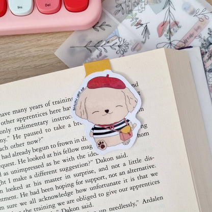 Magnetic Bookmark - Groodle The Artist (1 piece) Swallow Art Wind
