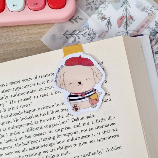 Magnetic Bookmark - Groodle The Artist (1 piece) Swallow Art Wind