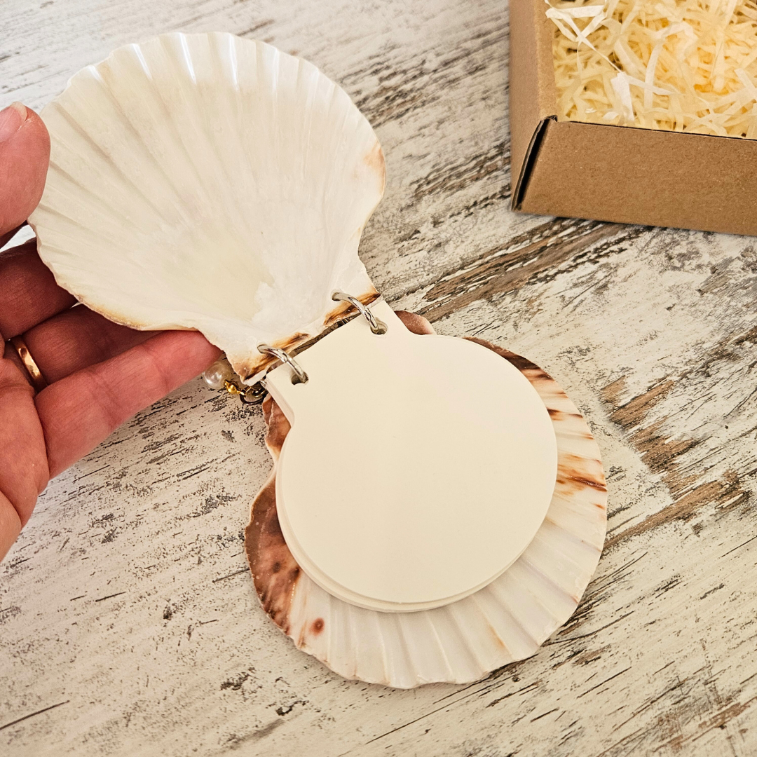 Shell Mixed Media Journal - Gift Boxed-Rachel The Turtle Journal