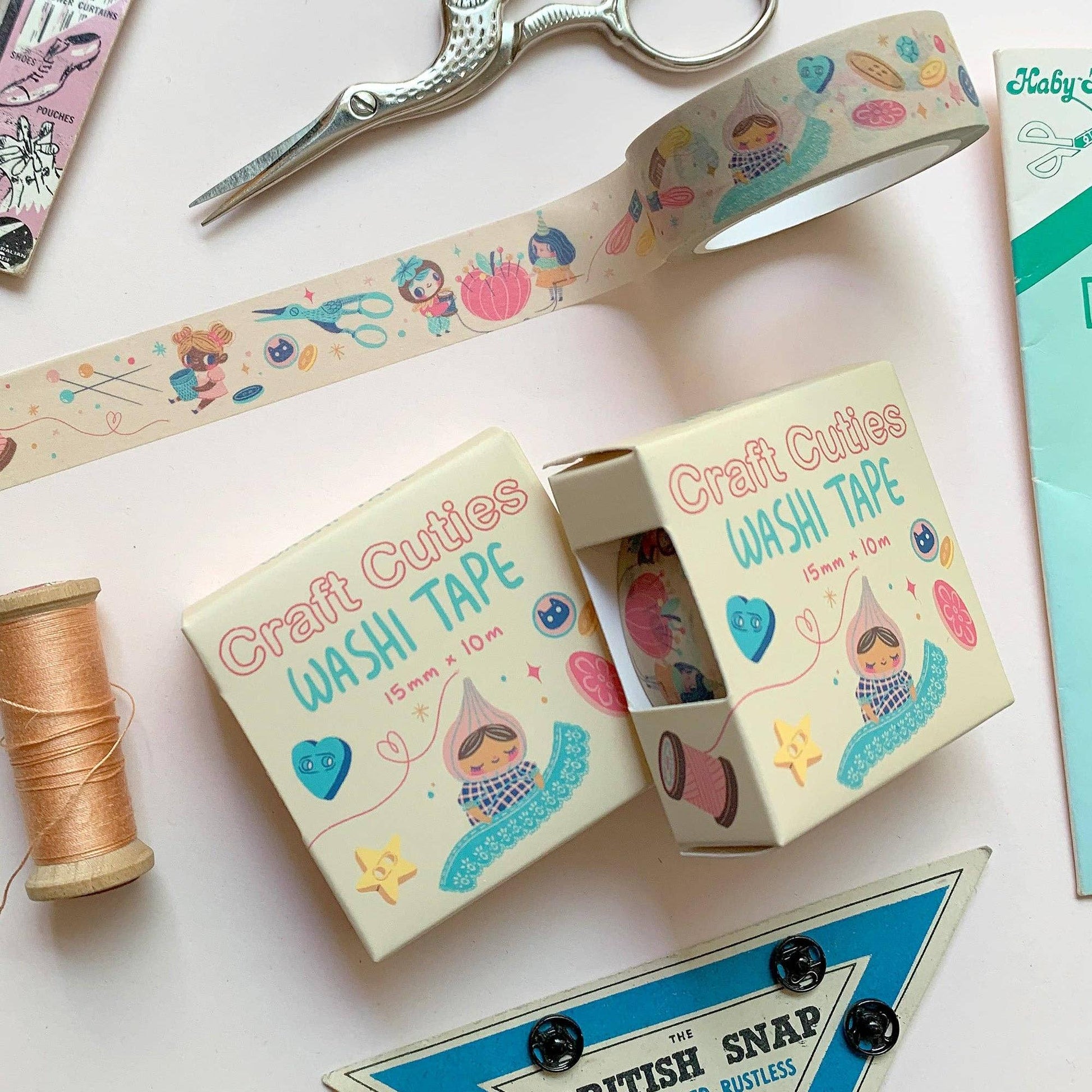 Craft Cuties - Washi Tape-Rachel The Turtle Journal