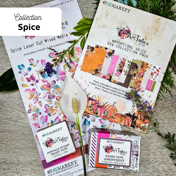 Die-cut Cardstock Embellishments Spice - 49 and Market - Rachel The Turtle Journal -  - Australian Junk Journaling Scrapbooking Supplies