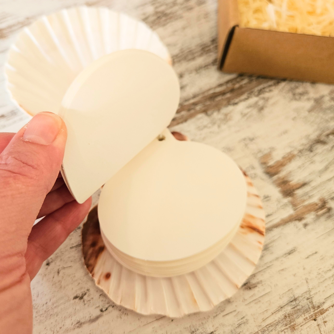 Shell Mixed Media Journal - Gift Boxed-Rachel The Turtle Journal