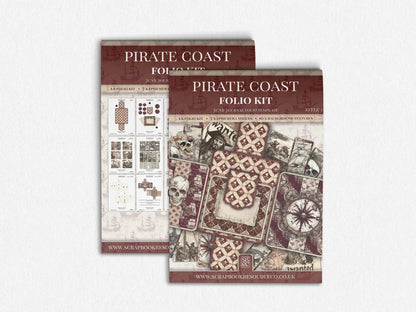 The Pirate Coast Mini Folio Kit - Scrapbook Resource Co