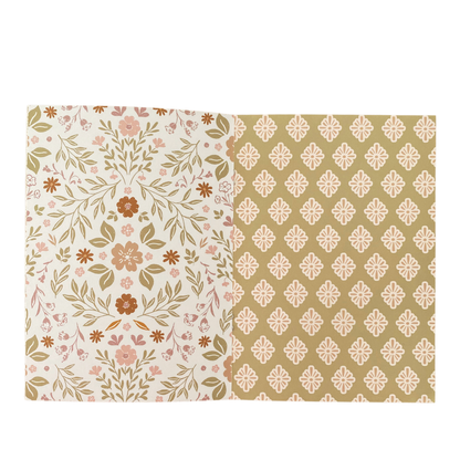 A5 Grandma Wallpaper Scrapbook Patterned Papers - Chapteries from France