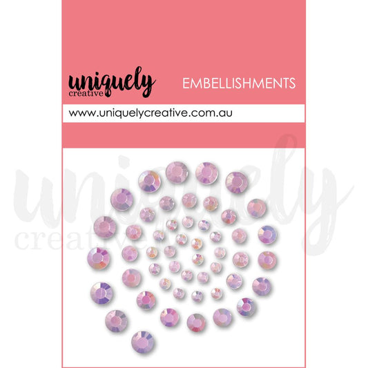 Rhinestones and Pearls Adhesive Stickers (50 piece) - Uniquely Creative