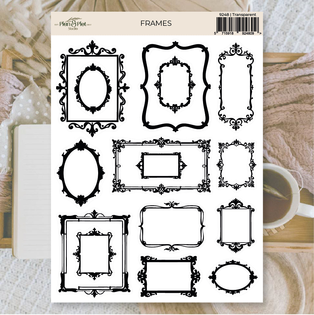 Frames Stickers Sheet Set - Plan & Plot Studio