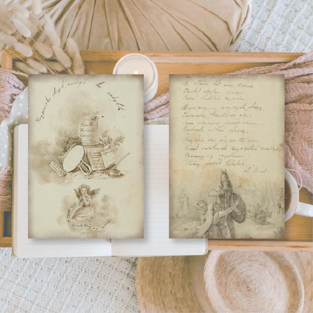 Old Diary Small Ephemera Paper (24 pieces) - Plan & Plot Studio-Rachel The Turtle Journal