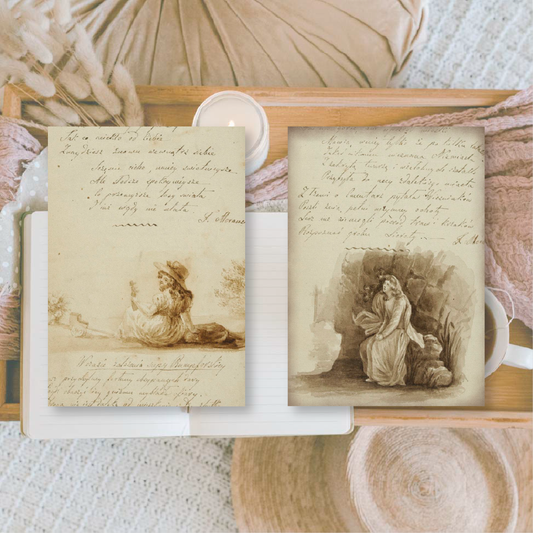 Old Diary Small Ephemera Paper (24 pieces) - Plan & Plot Studio-Rachel The Turtle Journal