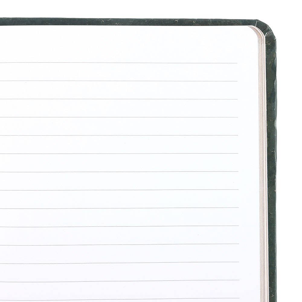 Green Sleeping Fox A5 Notebook - Lined (200 pages)