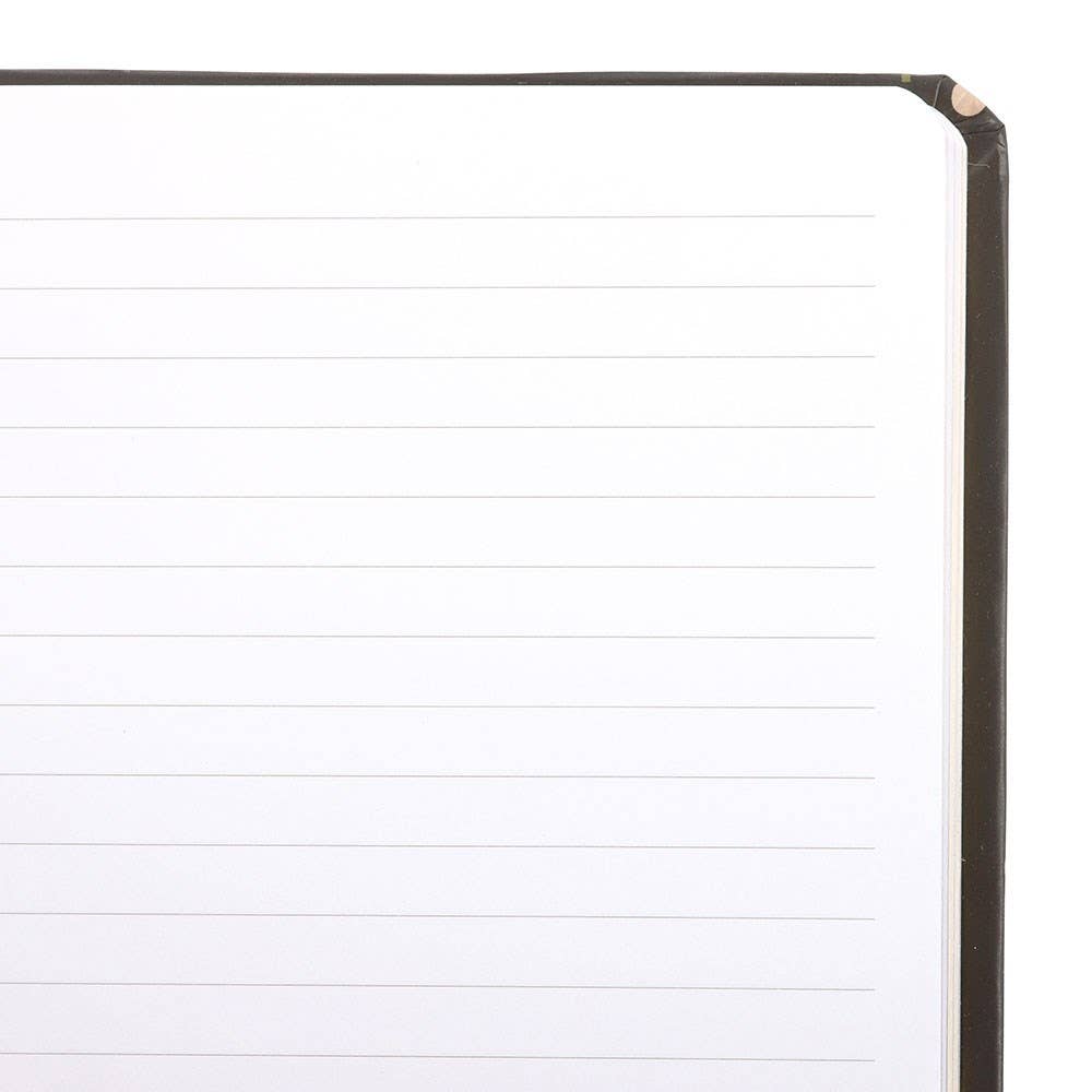 Midnight Bloom Print A5 Notebook - Lined (200 pages)