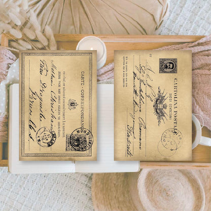 Written Records Small Ephemera Paper (24 pieces) - Plan & Plot Studio-Rachel The Turtle Journal