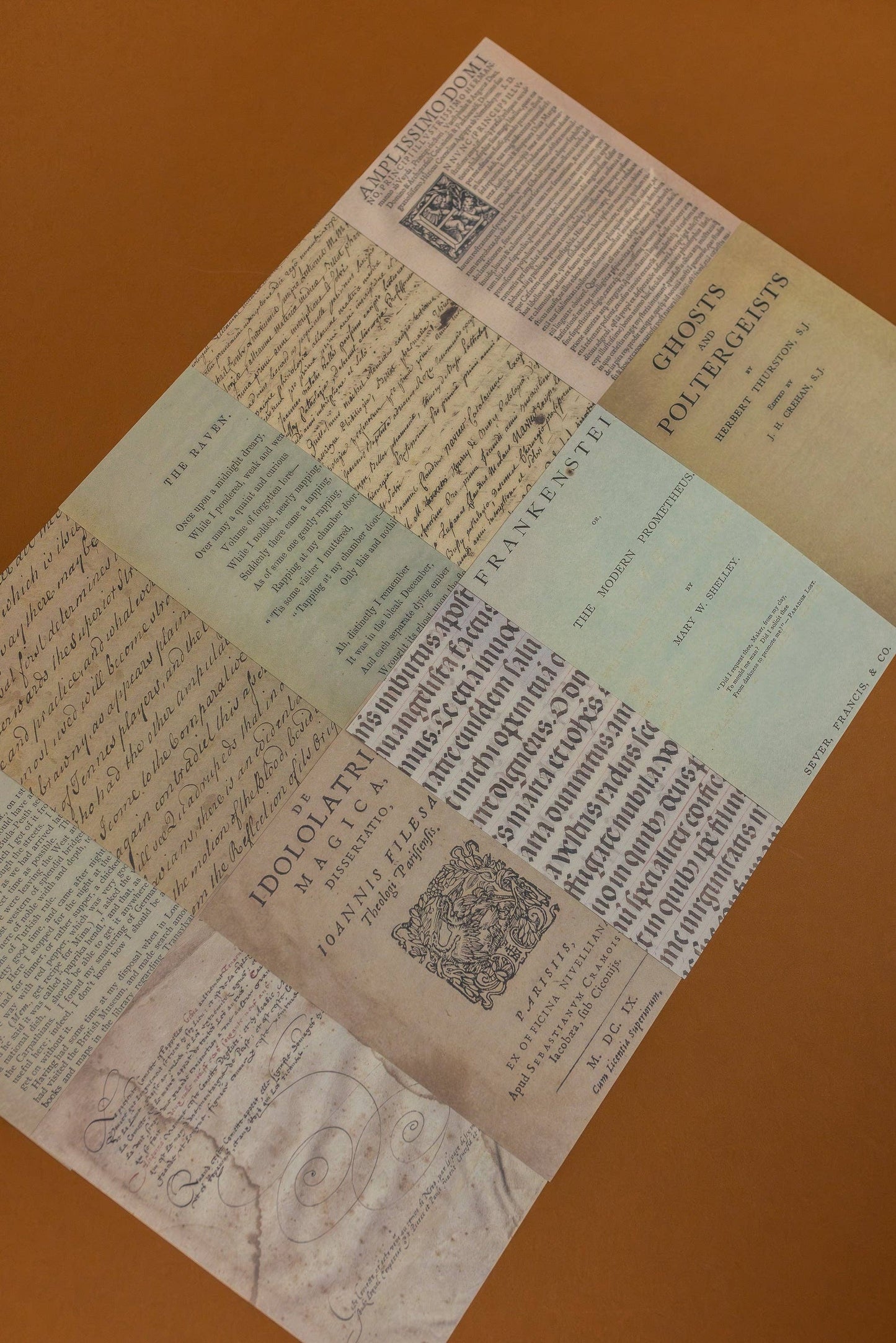 A5 Book Pages Paper Set - Cora Crea Crafts (10 sheets)