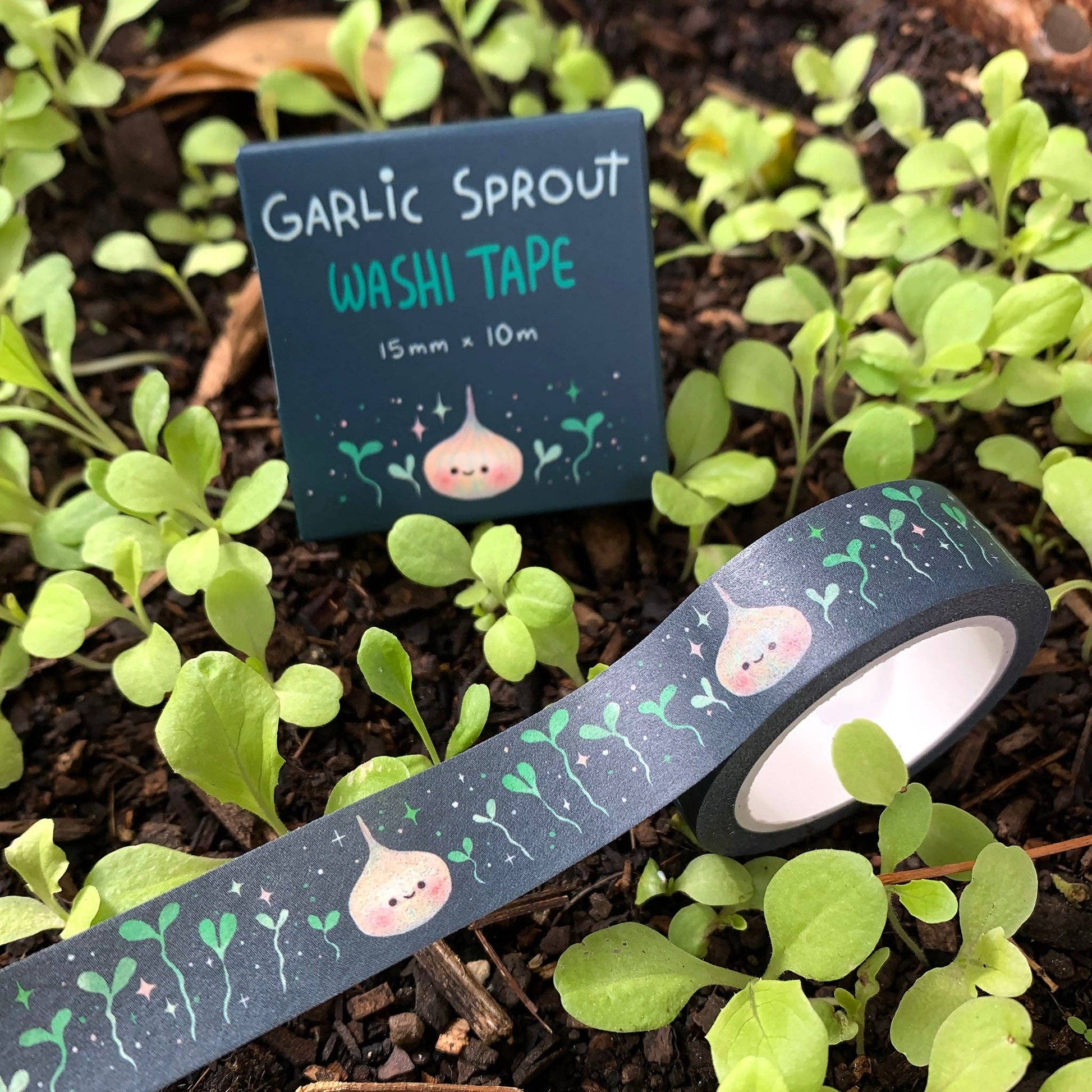 Garlic Sprout - Washi Tape-Rachel The Turtle Journal