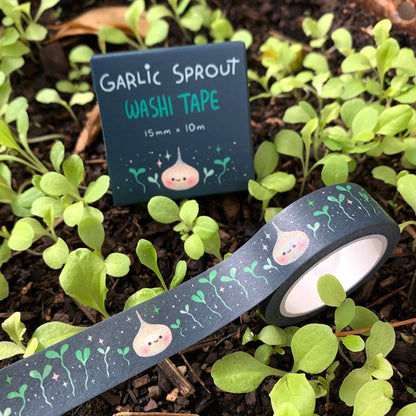 Garlic Sprout - Washi Tape-Rachel The Turtle Journal