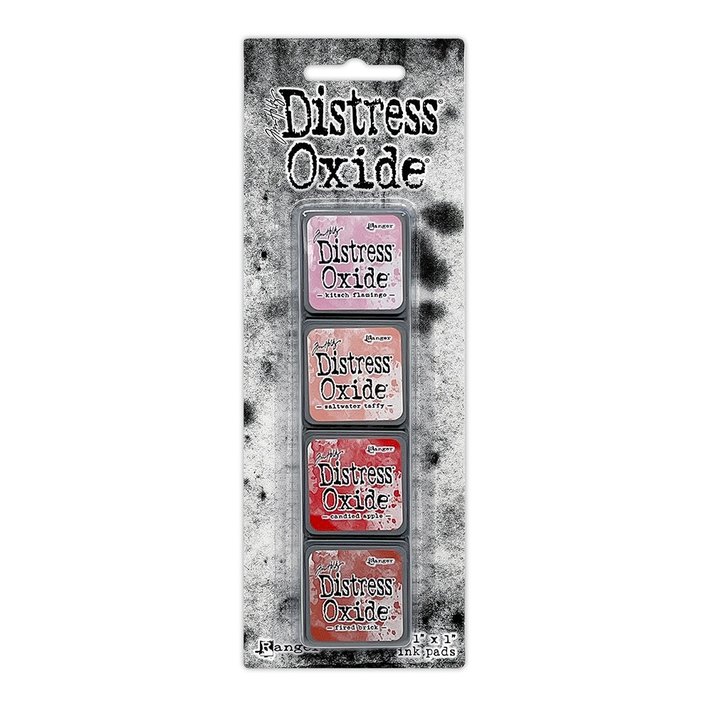 Distress Oxide Mini Pads - Tim Holtz Ranger (4 piece)-Distress Oxide Mini Pads - Tim Holtz Ranger (4 piece) - Aussie Paper crafting Junk journaling-Rachel The Turtle Journal