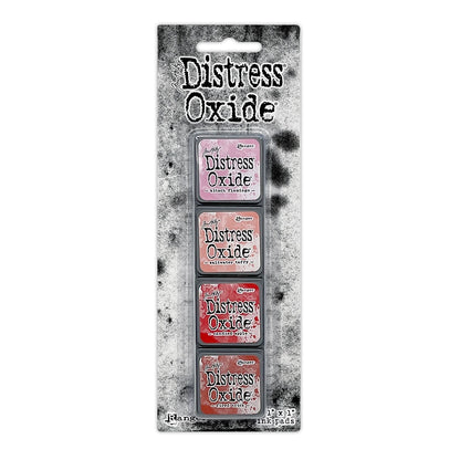 Distress Oxide Mini Pads - Tim Holtz Ranger (4 piece)-Distress Oxide Mini Pads - Tim Holtz Ranger (4 piece) - Aussie Paper crafting Junk journaling-Rachel The Turtle Journal