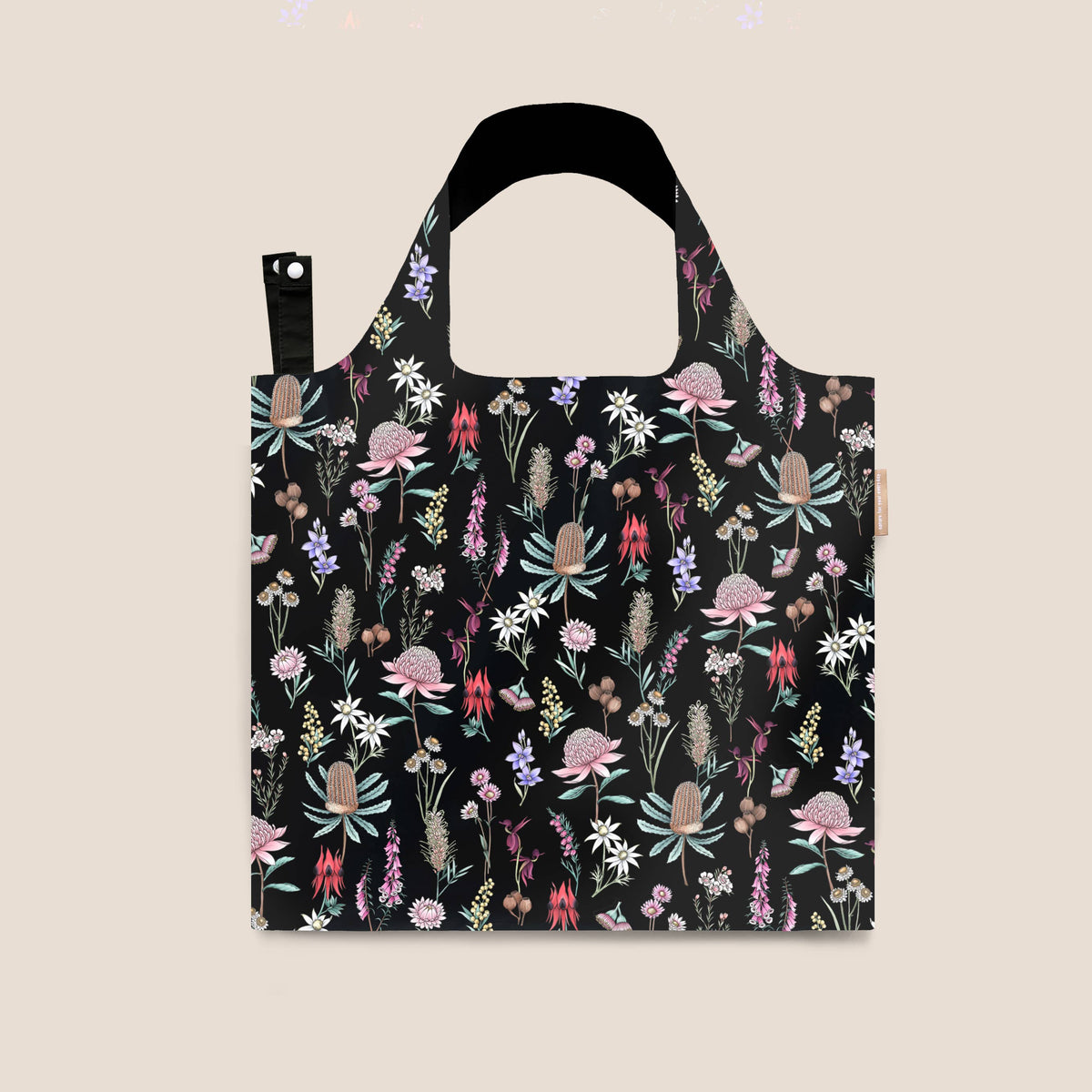 Blooming Waratah Reusable Bag Craft Gift Tote - Typoflora (1)