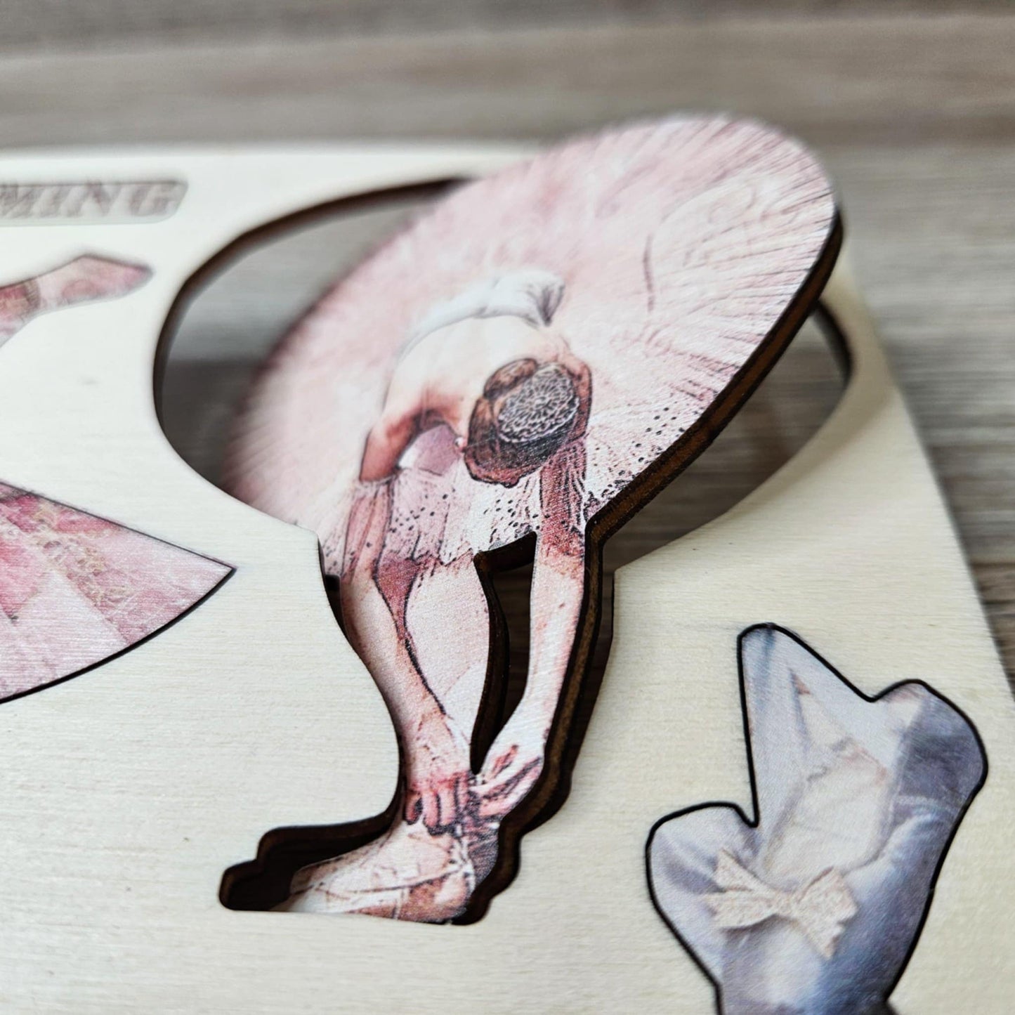 Clearance: Stamperia Ballerina Chipboard Embellishments