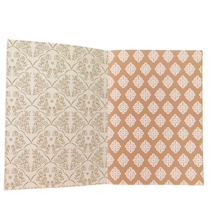 A5 Grandma Wallpaper Scrapbook Patterned Papers - Chapteries from France