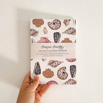 Shell Notebook - Treasure Inventory (Made in Australia) - 1 Notebook