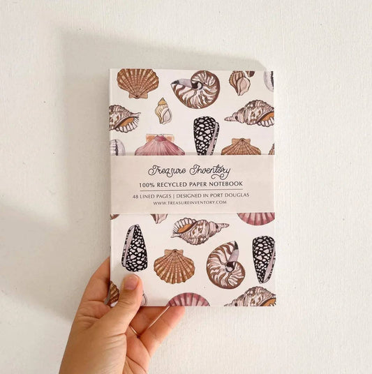 Shell Notebook - Treasure Inventory (Made in Australia) - 1 Notebook