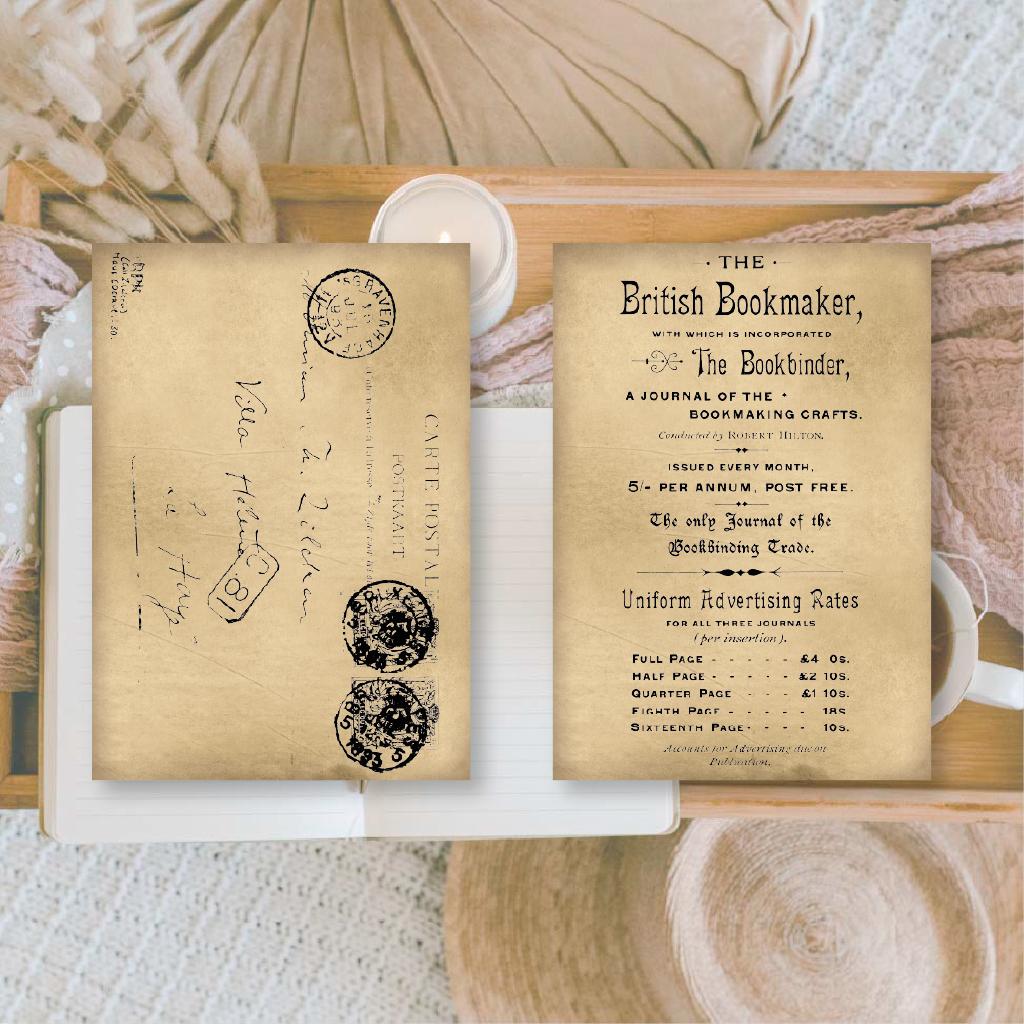 Written Records Small Ephemera Paper (24 pieces) - Plan & Plot Studio-Rachel The Turtle Journal