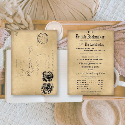 Written Records Small Ephemera Paper (24 pieces) - Plan & Plot Studio-Rachel The Turtle Journal