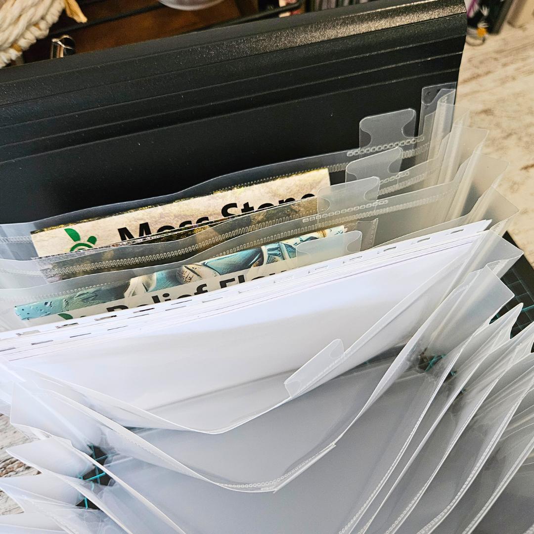 The Stash Keeper - A5 Paper and Scrap Organiser-Rachel The Turtle Journal