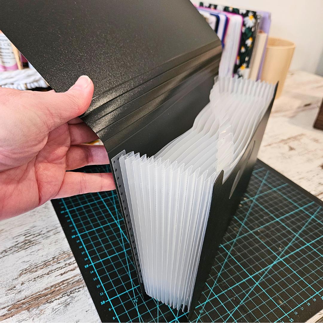 The Stash Keeper - A5 Paper and Scrap Organiser-Rachel The Turtle Journal