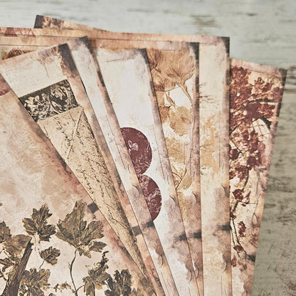 A5 Romance Roses Patterned Paper & Cardstock Pack (12 pack)-A5 Romance Roses Patterned Paper & Cardstock Pack (12 pack) - The Turtle Journal Paper Crafting Scrapbooking Stationery-Rachel The Turtle Journal
