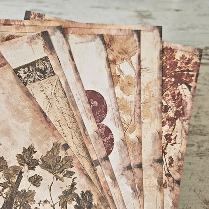 A5 Romance Roses Patterned Paper & Cardstock Pack (12 pack)