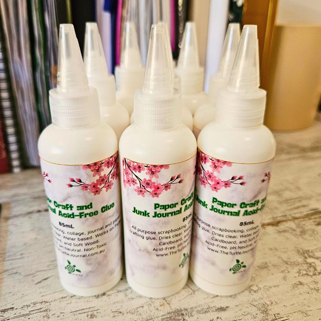 Paper Craft & Junk Journal Acid-Free Glue (85ml)-Rachel The Turtle Journal