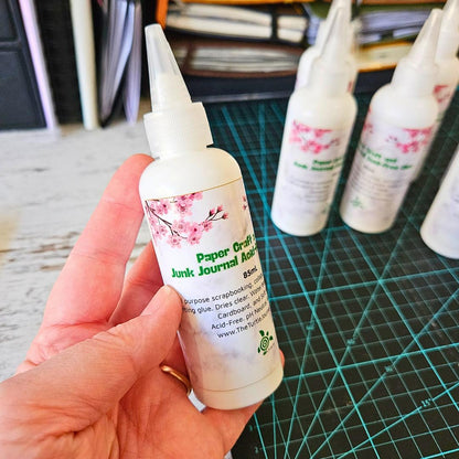 Paper Craft & Junk Journal Acid-Free Glue (85ml)-Rachel The Turtle Journal