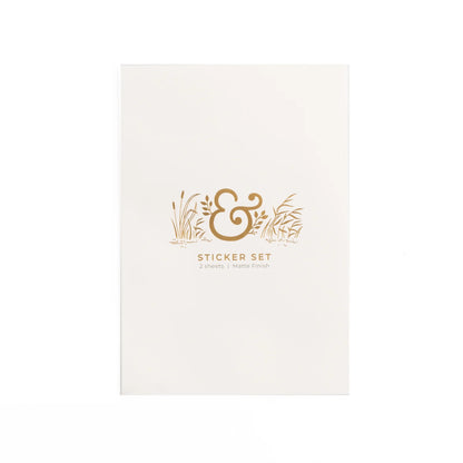 Gentle Breeze Sticker Set (2 sheets) - Archer and Olive-Gentle Breeze Sticker Set (2 sheets) - Archer and Olive Journaling Supplies Creative Australian Paper Crafting-Rachel The Turtle Journal