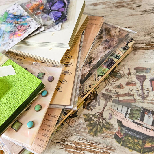 Beginner Papercraft Gift Bundle (100 pieces)-Rachel The Turtle Journal