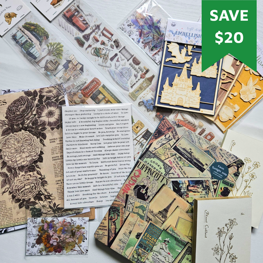 Beginner Papercraft Bundle: Shop and Save!-Rachel The Turtle Journal
