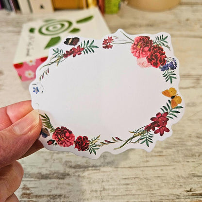 Berry Sweet Floral Ephemera Set (20 pieces)
