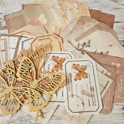 Butterfly Ephemera Bundle (30 pieces)
