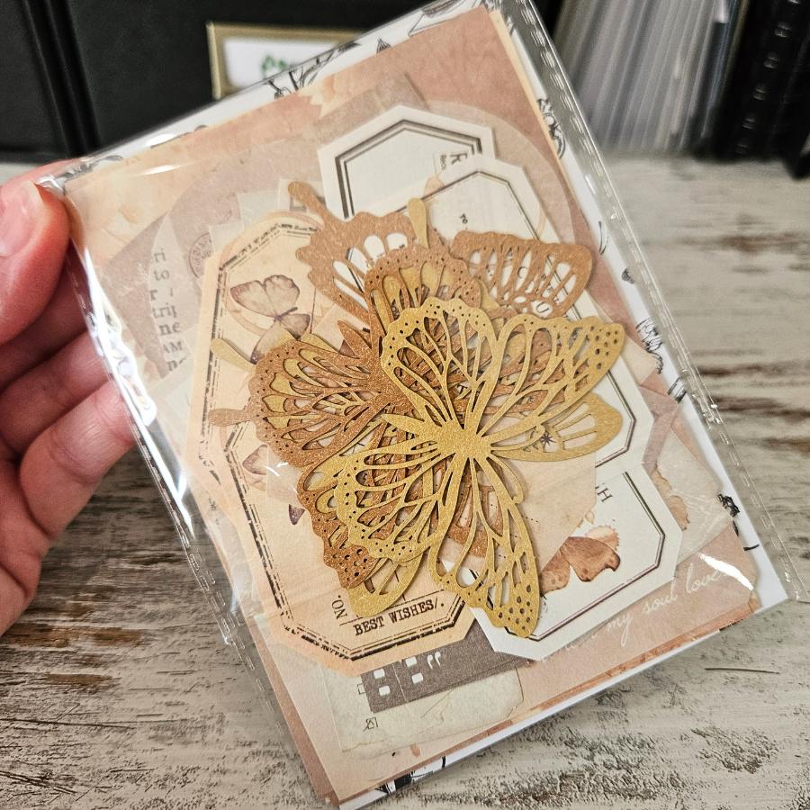 Butterfly Ephemera Bundle (30 pieces)-Butterfly Ephemera Bundle (30 pieces) - The Turtle Journal Paper Crafting Stationery-Rachel The Turtle Journal
