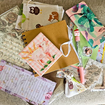 Stationery and Crafter Lovers - Christmas Gift Boxes-Rachel The Turtle Journal