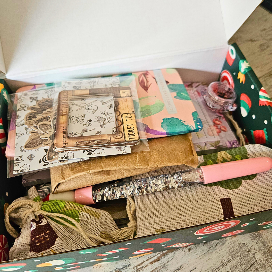 Stationery and Crafter Lovers - Christmas Gift Boxes-Rachel The Turtle Journal