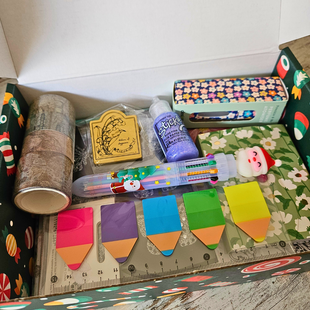 Stationery and Crafter Lovers - Christmas Gift Boxes-Rachel The Turtle Journal