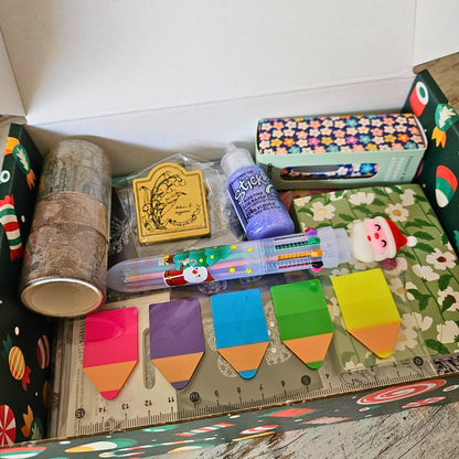 Stationery and Crafter Lovers - Christmas Gift Boxes-Rachel The Turtle Journal