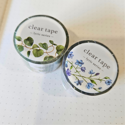 Clear Tape - Lyric Series (2m roll) - Mind Wave From Japan